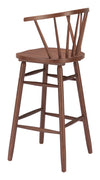Stenger Barstool Walnut — Set of 2