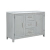 Fiona - Marble Top Dining Buffet / Server - Mist Gray