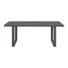 Playa - Dining Table - Dark Gray / Beige