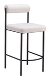 Livorno Counter Stool Ivory — Set of 2