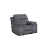 Teddy - Recliner With Power Headrest & Footrest - Gray