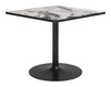 Caliza Dining Table Gray & Black