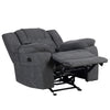 Redondo - Glider Recliner With Heat, Massage, Power - Dark Gray