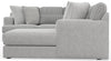 Logan - Upholstered Sectional With Comfort Coil Seating And Accent Pillows Included