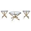 Brooke - Round Coffee Table Set