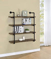 Elmcrest - 4-Shelf Wall Bookshelf