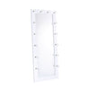 Lindy - Floor Mirror - Glossy White