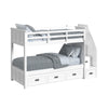 Hampton Kids - Bunk With Staircase And Trundle Bedroom Set