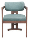 Poly - Dining Chair - Moss Gray & Walnut