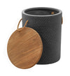 Beban - Outdoor Side Table - Natural & Black
