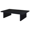 Max - Rectangular Engineered Laminate Coffee Table - Black