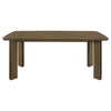 Ottowa - Rectangular Wood Dining Table - Brown