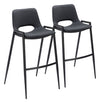 Desi - Bar Chair (Set of 2) - Black