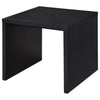 Knapp - Engineered Wood Square Side End Table - Black