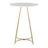 Cece - Counter Table - Gold Metal