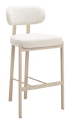 Aurea Barstool Light Gray — Set of 2