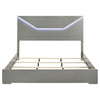 Ives - Panel Bed LED Headboard