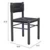 Iska Dining Chair Black — Set of 2
