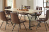 Altus - Composite Wood Dining Table - Natural Oak