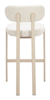 Aurea Barstool Light Gray — Set of 2