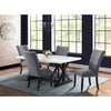 Tuscany - 5 Piece Standard Height Dining Set (Table & Four Chairs) - Charcoal