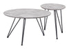 Kerris - Coffee Table Set - Gray & Black