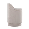 Marla - Upholstered Vanity Stool - Gray Fabric