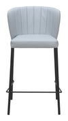 Linz Counter Stool Gray — Set of 2