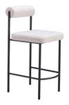 Livorno Counter Stool Ivory — Set of 2