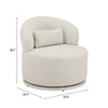 Sausalito Swivel Chair Beige