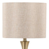 Lenuxe - 24" Metal Table Lamp (Set of 2) - Gold Base