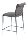 Freesia Counter Stool Charcoal Gray — Set of 2