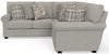 Livingston - Sectional With Comfort Coil Seating And Accent Pillows Included