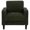 Ruth - Upholstered Track Arm Accent Chair