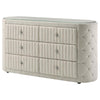 Sonya - 6-Drawer Upholstered Bedroom Dresser