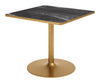 Caliza Dining Table Black & Gold