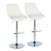 Diana - Adjustable Stool (Set of 2) - Blue