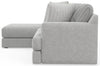 Logan - Upholstered Sectional With Comfort Coil Seating And Accent Pillows Included