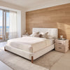 Baris Queen Bed Ivory