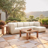 Christy Corner Chair Beige