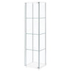 Bellatrix - 4-Shelf Clear Glass Curio Cabinet