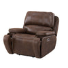 Atlantis - Power Motion Recliner With Power Head Recliner - Heritage Brown
