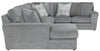 Glacier - Sectional With Included Accent Pillows
