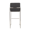 Fuji - High Back Upholstered Barstool Set
