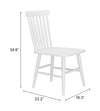 Zeilen Dining Chair White — Set of 2
