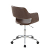 Margarite - Task Chair - Chrome Metal