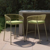 Skye Barstool Green — Set of 2