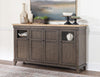 XXX's And OOO's - Credenza - Two Tone