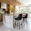 Keppel Swivel Counter Stool Black & Bronze