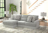 Titan - Sectional With Comfort Coil Seating And Accent Pillows Included